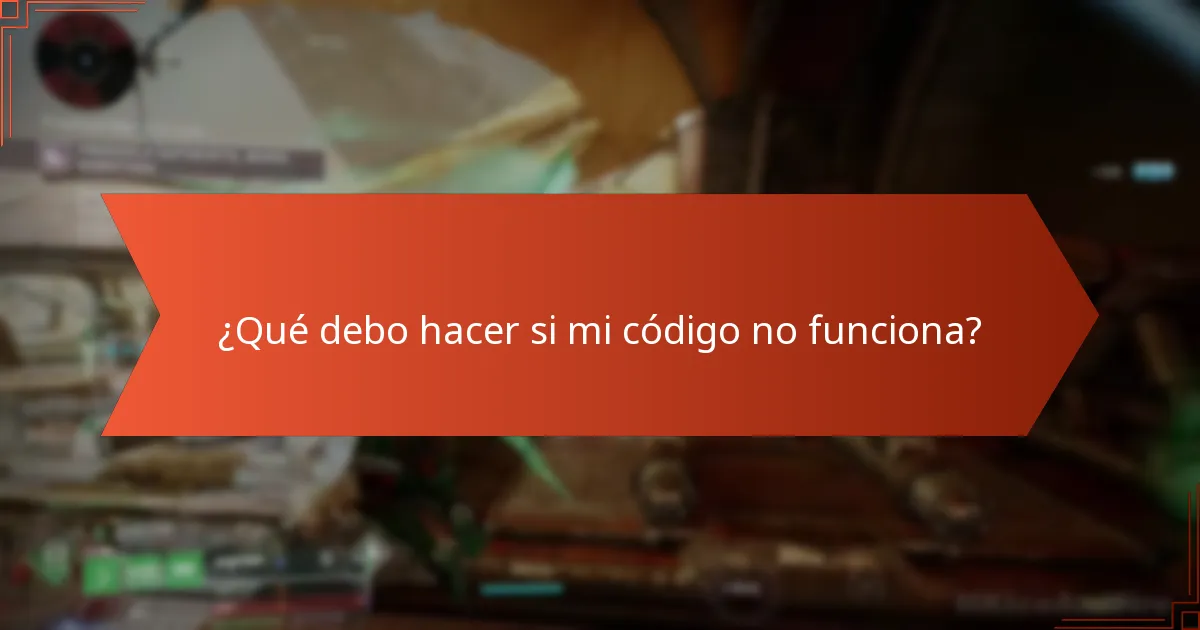 ¿Qué debo hacer si mi código no funciona?